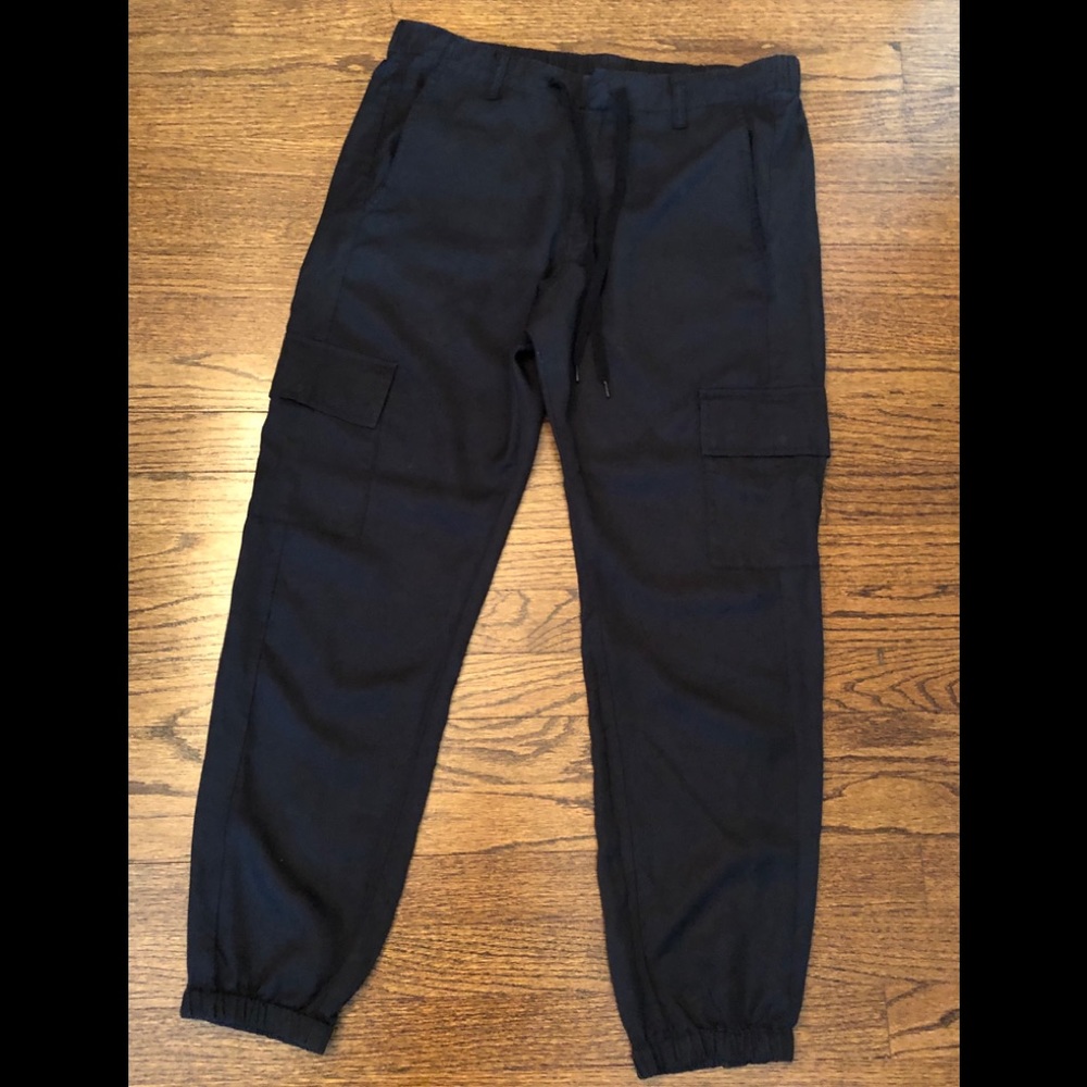 French Connection Black Joggers.